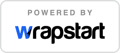 Powered by Wrapstart — light badge