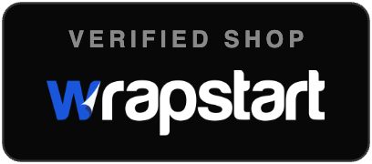 Verified Wrapstart Shop — dark badge